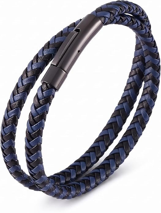 Unisex Leather Bracelet for Men & Women