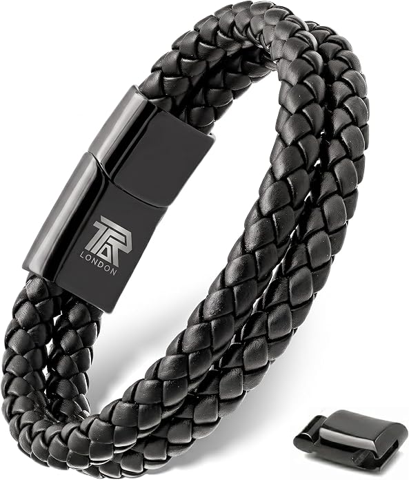Unisex Leather Bracelet for Men & Women