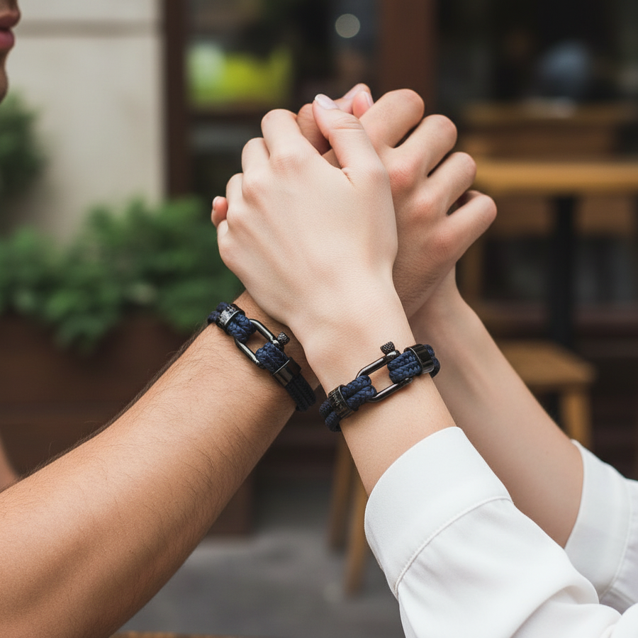 Unisex Leather Bracelet for Men & Women